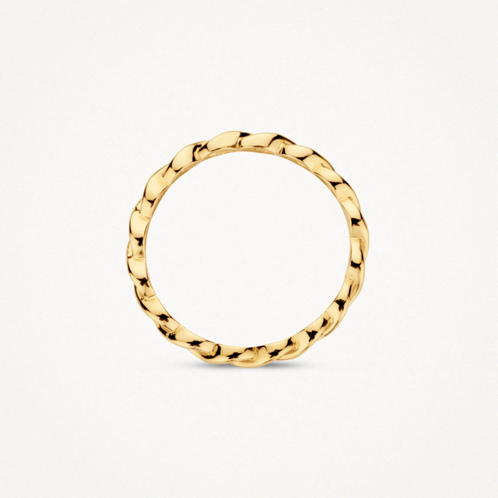 blush-1245ygo-ring-14-karaat-goud-gevlochten-schakels-glanzend-2-6-mm-breedte