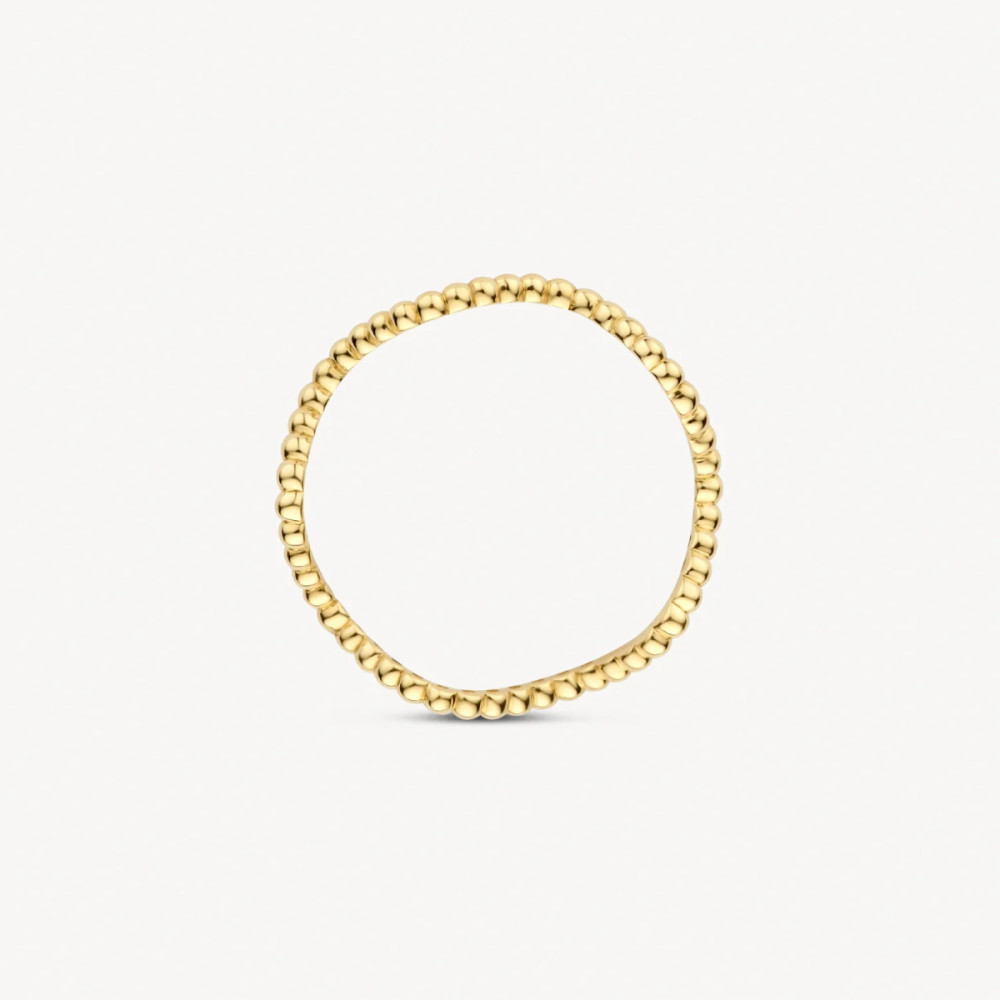 blush-1262ygo-ring-14-karaat-goud-bolletjes-patroon-golvend-1-3-mm-breedte