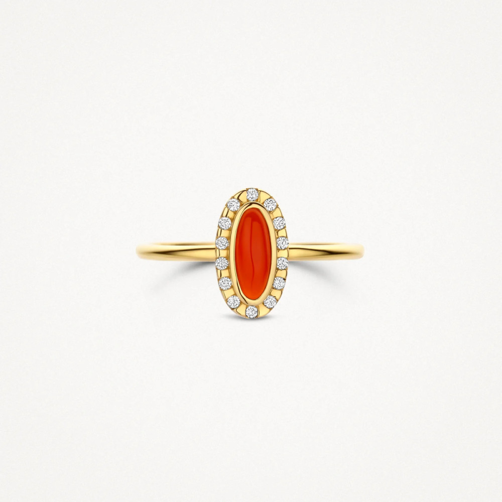blush-1266yra-ovale-ring-14-karaat-goud-rode-agaat-zirkonia-halo-1-3-mm-breedte