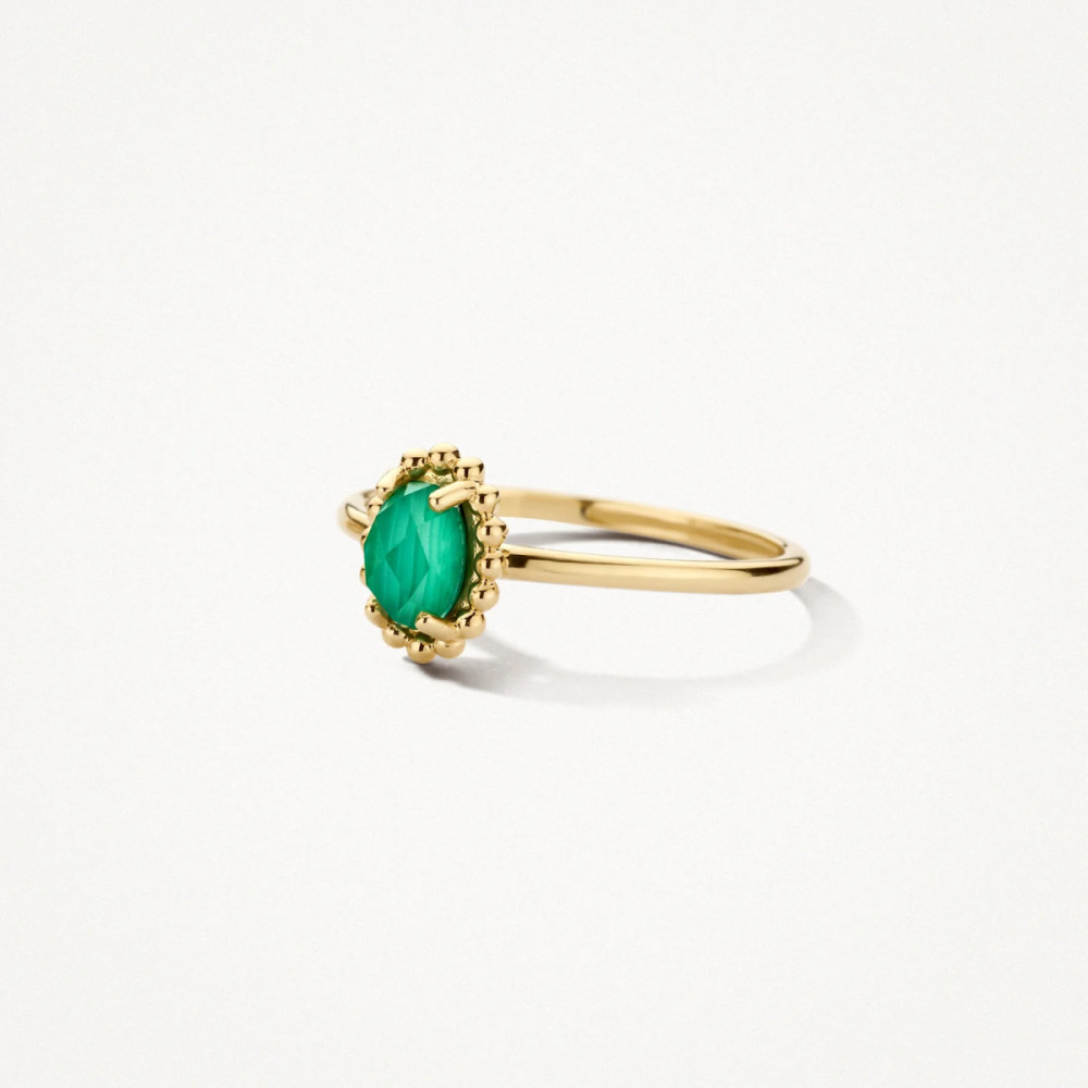 blush-1272yma-ovale-ring-14k-goud-groen-malachiet-bergkristal-1-3-mm-breedte