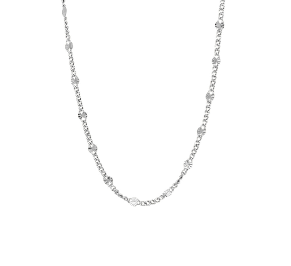 gourmet-2-5-mm-collier-zilver-gerhodineerd-zonder-hanger