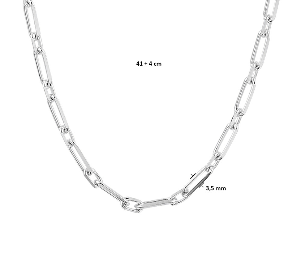 grove-3-5-mm-schakelcollier-gerhodineerd-zilver-lengte-verstelbaar-41-45-cm