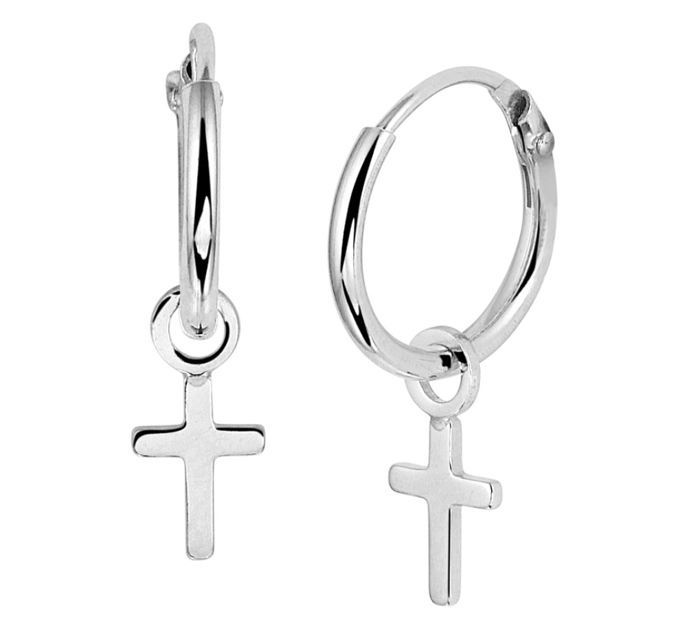 kruisje-oorringen-met-hanger-gerhodineerd-zilver