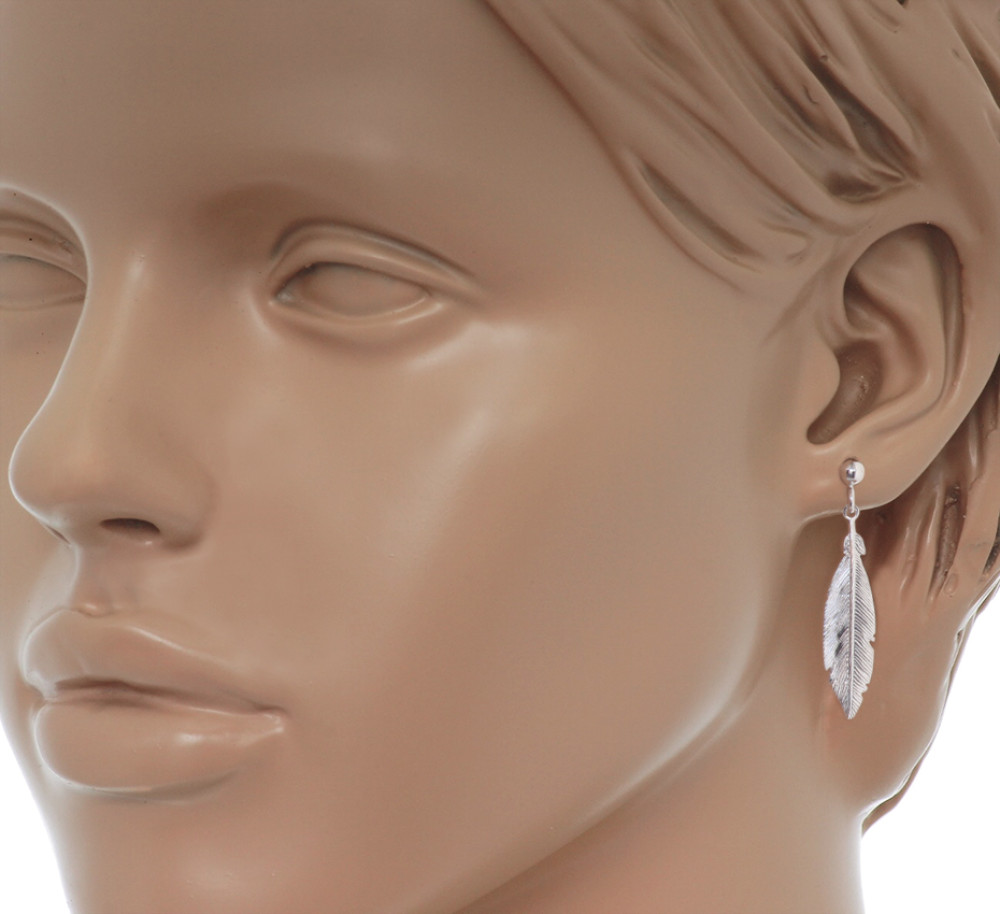 veer-oorhangers-gerhodineerd-zilver-38-mm