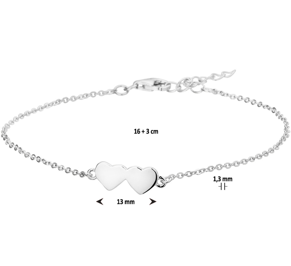zilveren-armband-met-dubbele-hartjes-hanger-en-gerhodineerde-afwerking