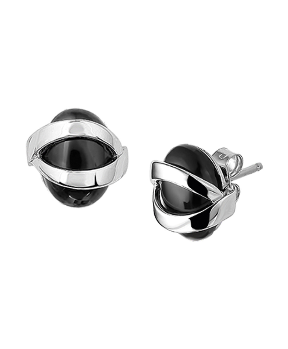 zilveren-onyx-oorknopjes-11-mm