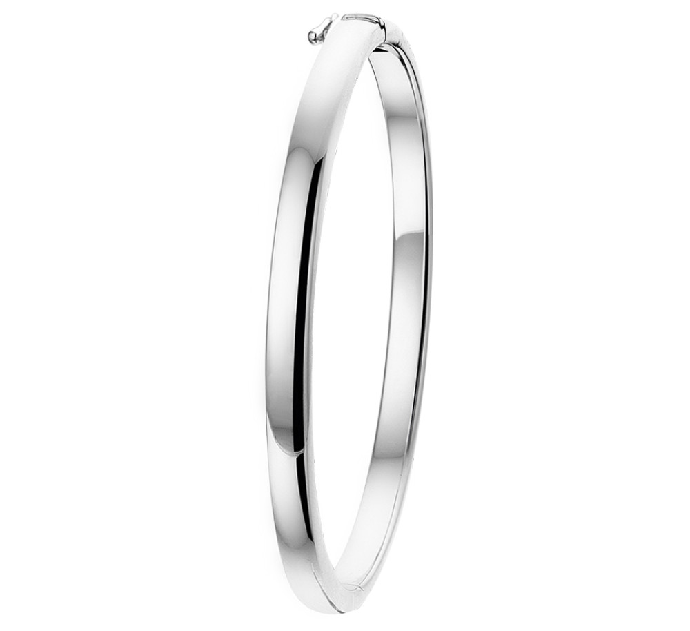zilveren-slavenarmband-met-glanzende-afwerking-en-scharniersluiting