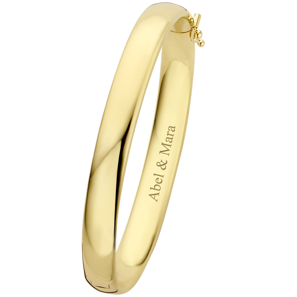 14-karaat-gouden-slavenarmband-met-gravure-optie-en-hartjesmotief