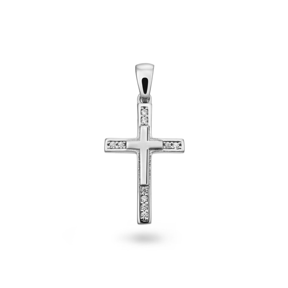 glow-146-0200-00-hanger-met-steen-kruisje-zilver-transparante-zirkonia-briljant-geslepen-12-mm-breed