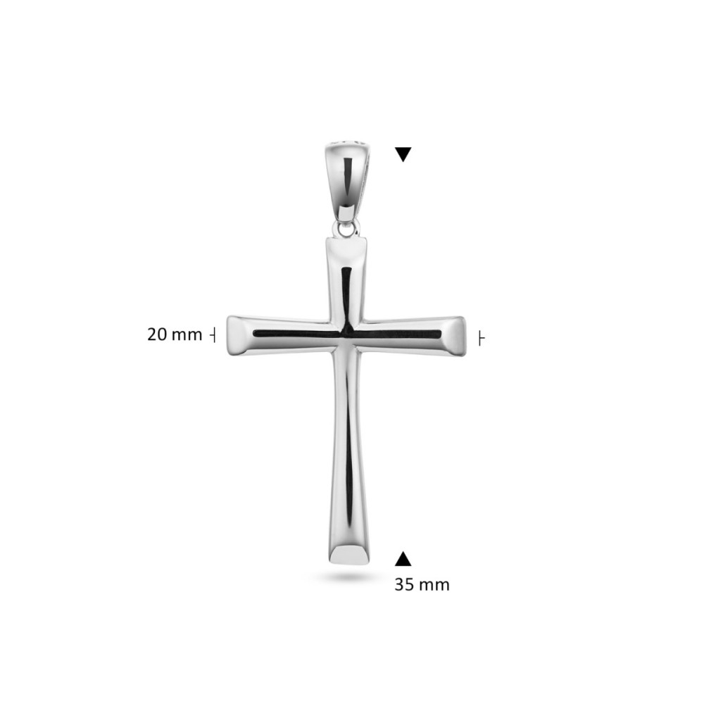 glow-146-0203-00-hanger-kruisje-925-zilver-gerhodineerd-glanzend-20-mm-breed-x-35-mm-hoog