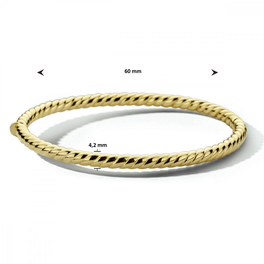 14-karaat-gouden-slavenarmband-met-gedraaid-patroon-en-scharniersluiting
