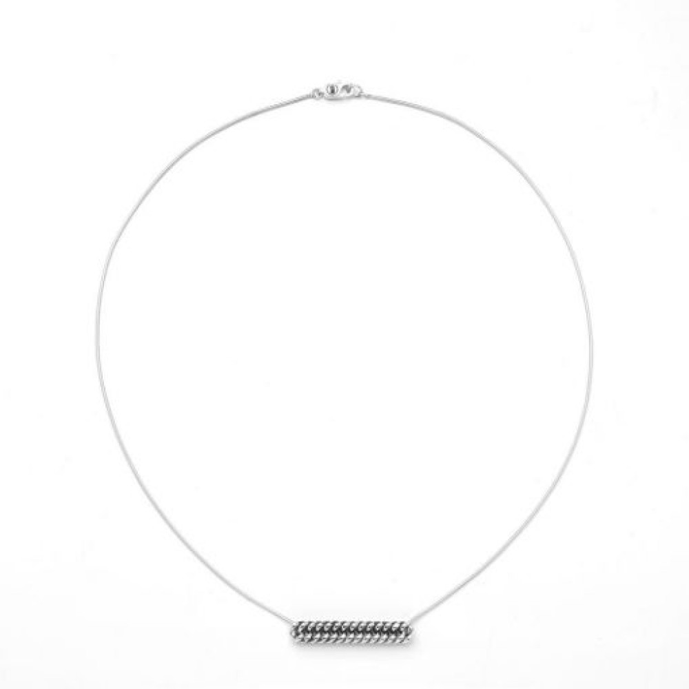 buddha-to-buddha-refined-015-zilveren-bar-ketting-925-zilver-lengte-40-cm