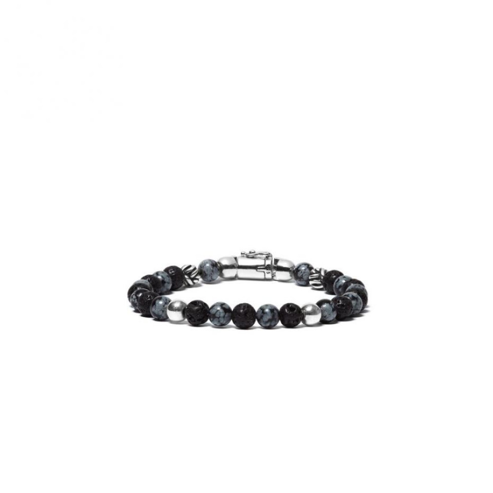 buddha-to-buddha-189sn-spirit-zilveren-kralenarmband-met-lavastenen-en-sneeuwvlok-obsidiaan