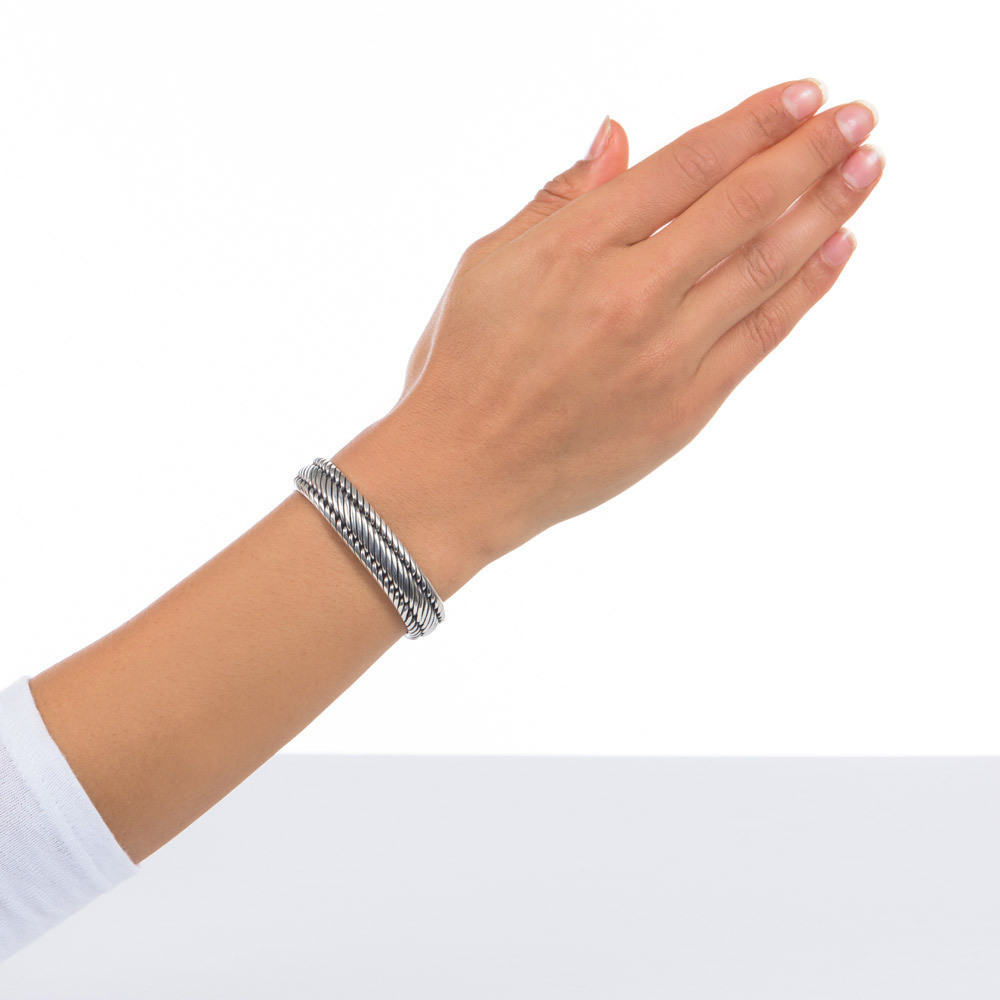 buddha-to-buddha-151-edwin-small-zilveren-schakelarmband-met-gevlochten-structuur