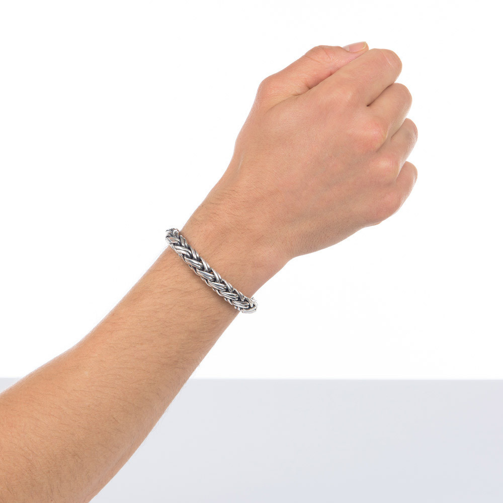 buddha-to-buddha-170-katja-zilveren-vossenstaart-armband-met-gevlochten-structuur