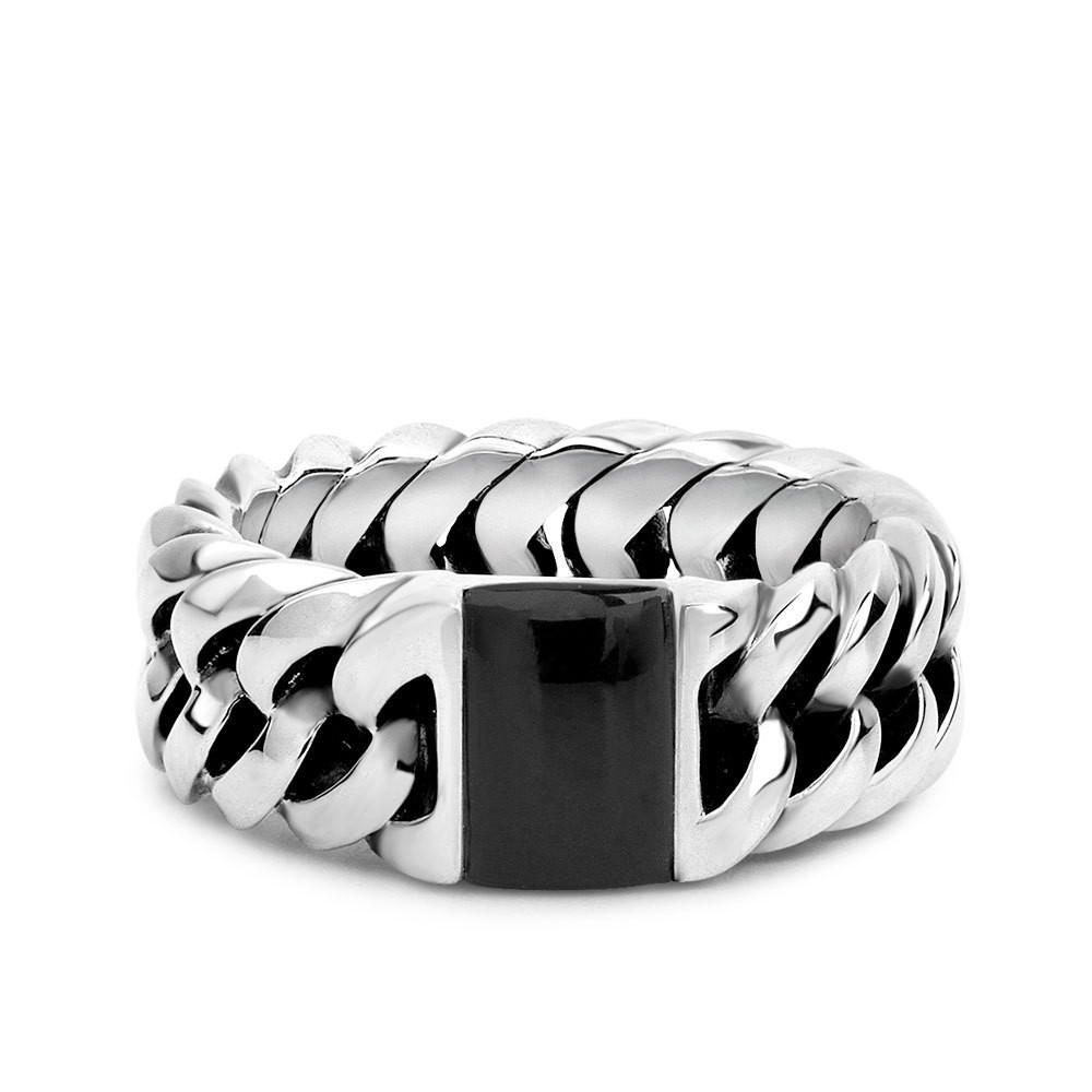 buddha-to-buddha-603on-zilveren-schakelring-met-rechthoekige-onyxsteen