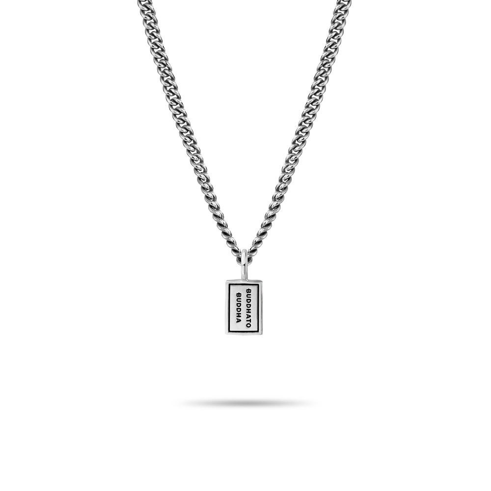 buddha-to-buddha-671-one-ketting-met-hanger-van-zilver