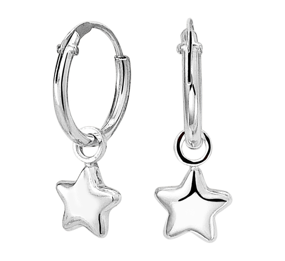 ster-oorringen-met-hanger-zilver-gerhodineerd