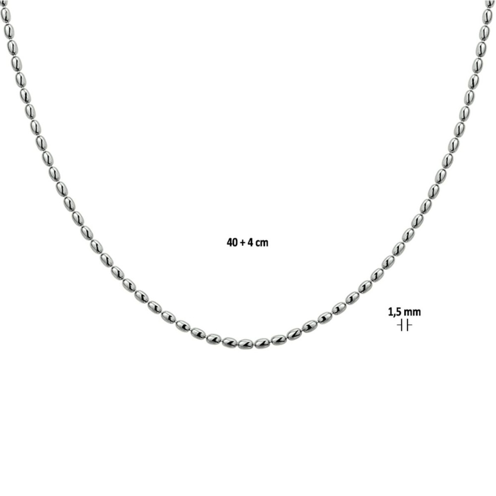bolletjes-1-5-mm-schakelcollier-zilver-kettingen-zonder-hanger-lengte-44-cm