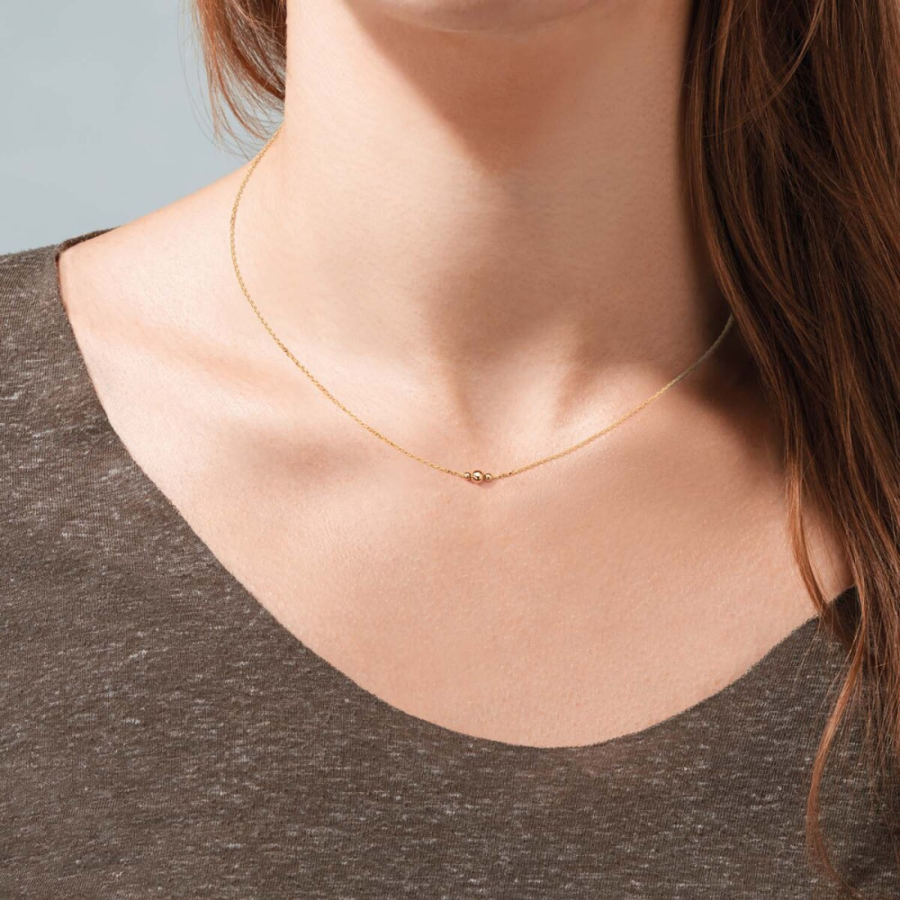 glow-202-0026-45-ketting-met-hanger-14-karaat-goud-bolletjes-4-mm-diameter-lengte-42-5-45-cm
