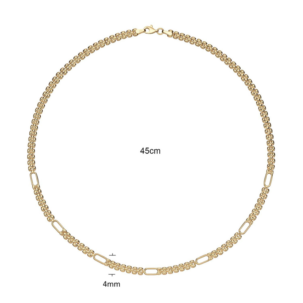 glow-202-0028-45-schakelketting-14-karaat-goud-ovale-schakels-4-mm-breedte-lengte-45-cm