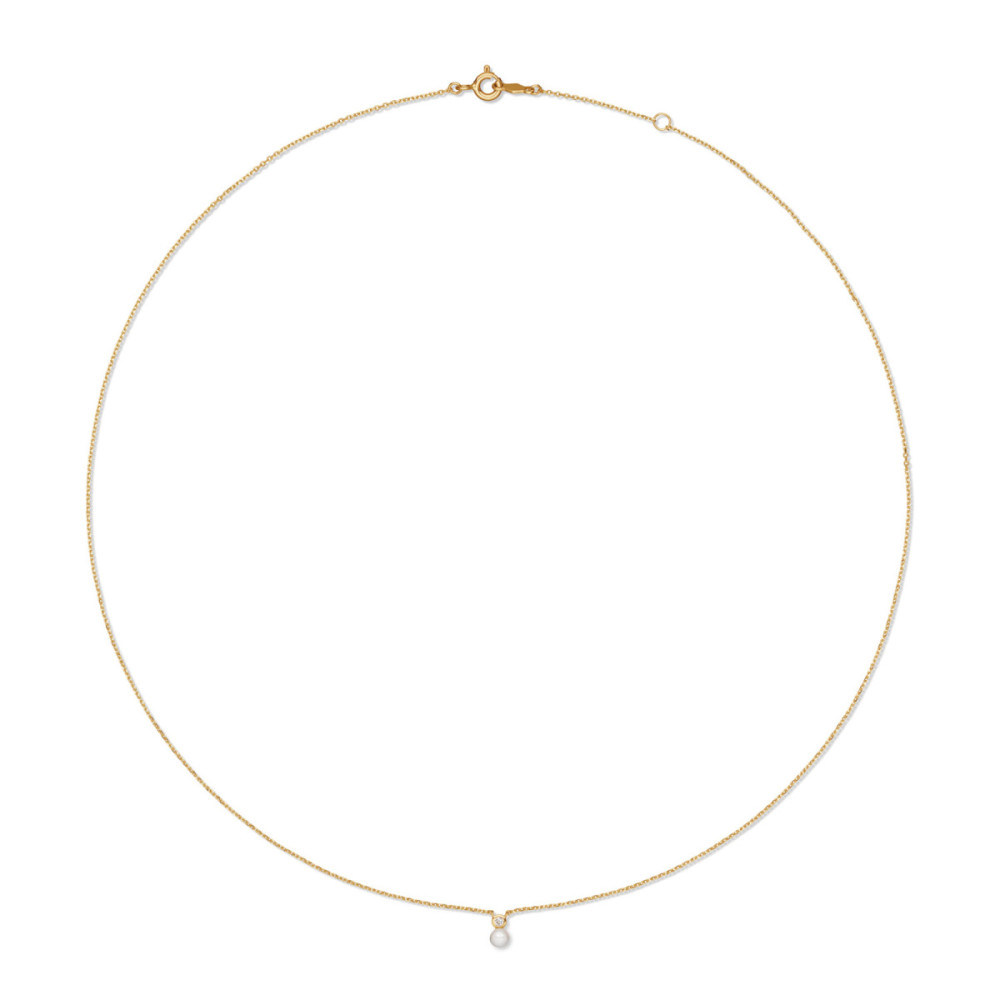 glow-202-0313-00-schakelketting-14-karaat-goud-met-diamant-en-parel-lengte-45-cm