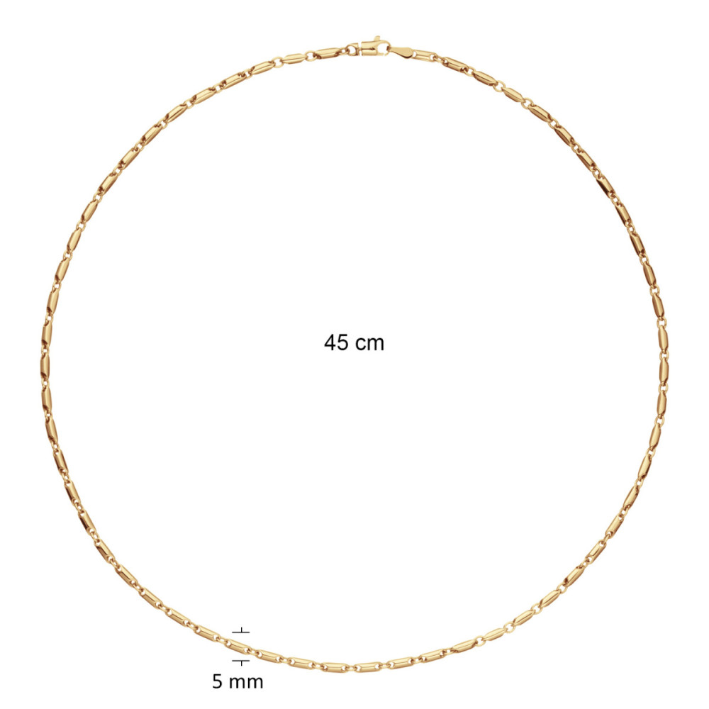 glow-202-1474-45-schakelketting-14-karaat-gouden-cardano-5-mm-breedte-lengte-45-cm