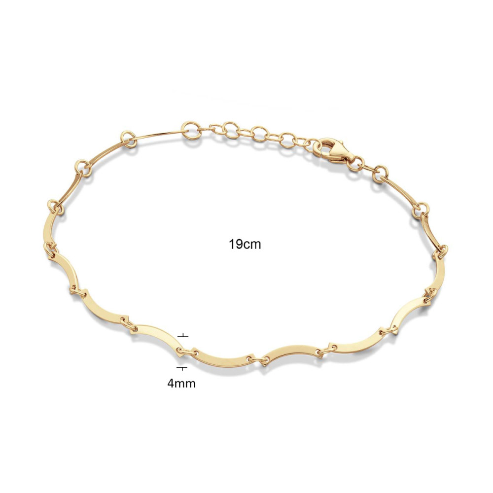 glow-204-0110-19-schakelarmband-14-karaat-goud-golvend-patroon-glanzend-4-mm-breedte-lengte-19-cm