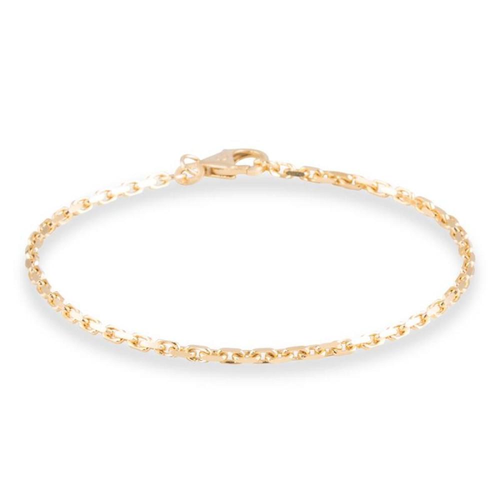glow-204-2006-19-schakelarmband-goud-glanzend-anker-2-mm-breedte-lengte-19-cm