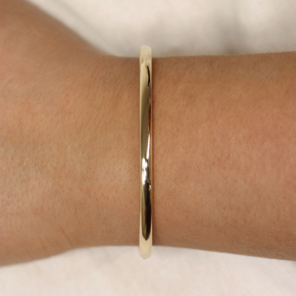 glow-204-2464-60-bangle-massief-gouden-zilveren-kern-glanzend-4-mm-breedte-diameter-60-mm