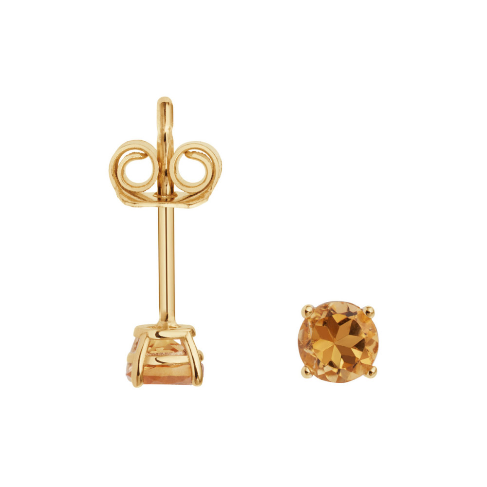 glow-206-0243-00-oorknopjes-14-karaat-goud-citrien-rond-5-mm-diameter