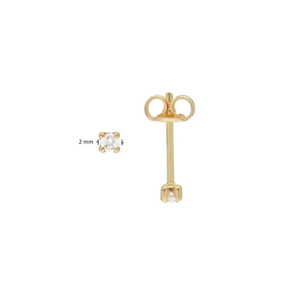glow-206201802-oorknopjes-goud-transparante-zirkonia-rond-glanzend-2-mm-diameter