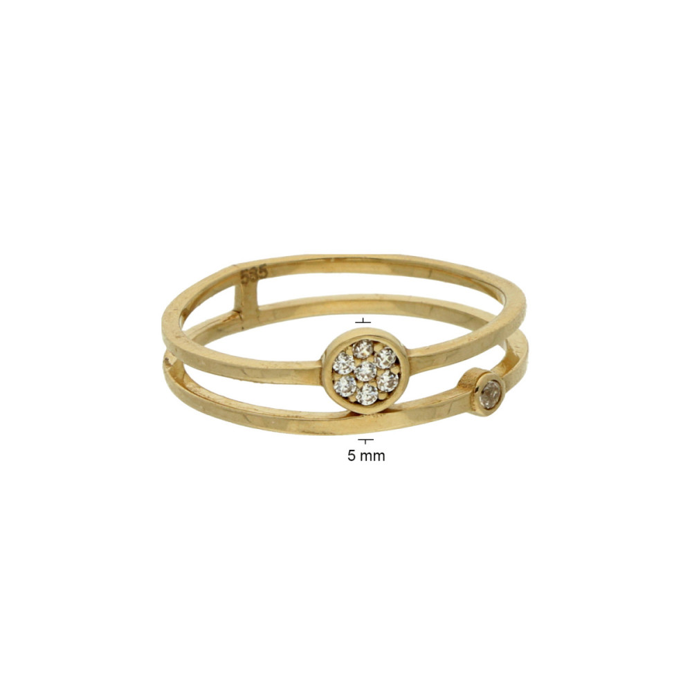 glow-2141018-ring-met-steen-zirkonia-14-karaat-goud-5-mm-breedte