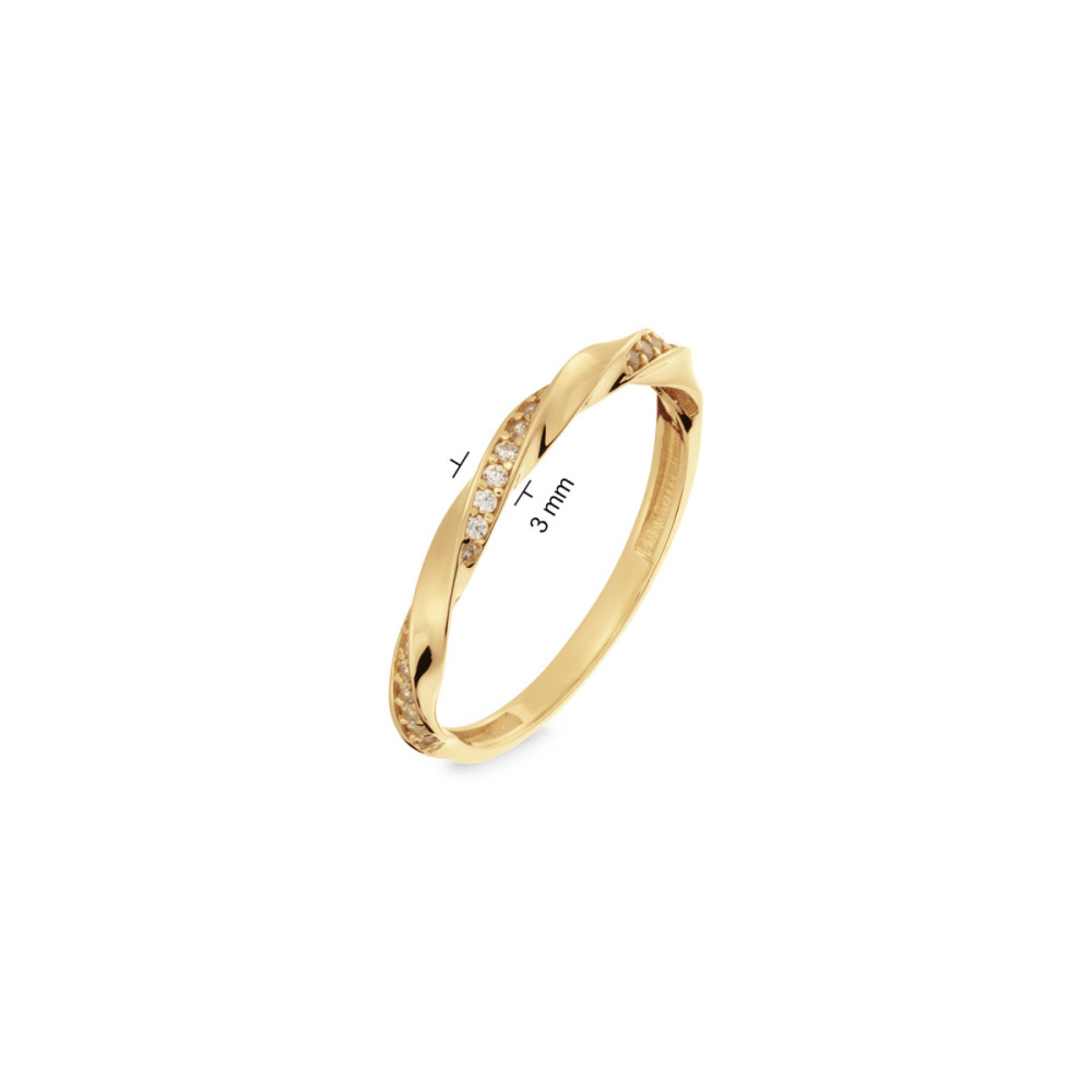 glow-2142040-ring-met-steen-zirkonia-14-karaat-goud-3-mm-breedte