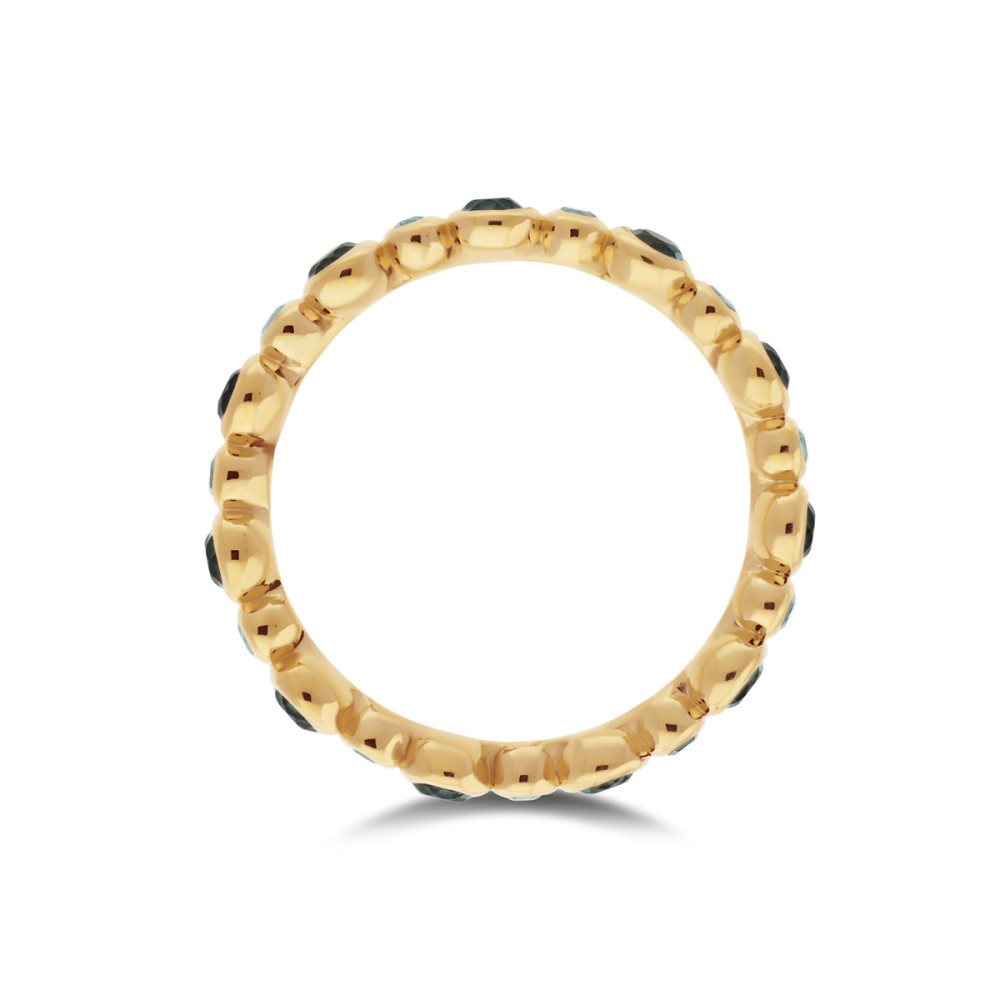 glow-2142315-schakelring-14-karaat-goud-topaas-3-mm-breedte
