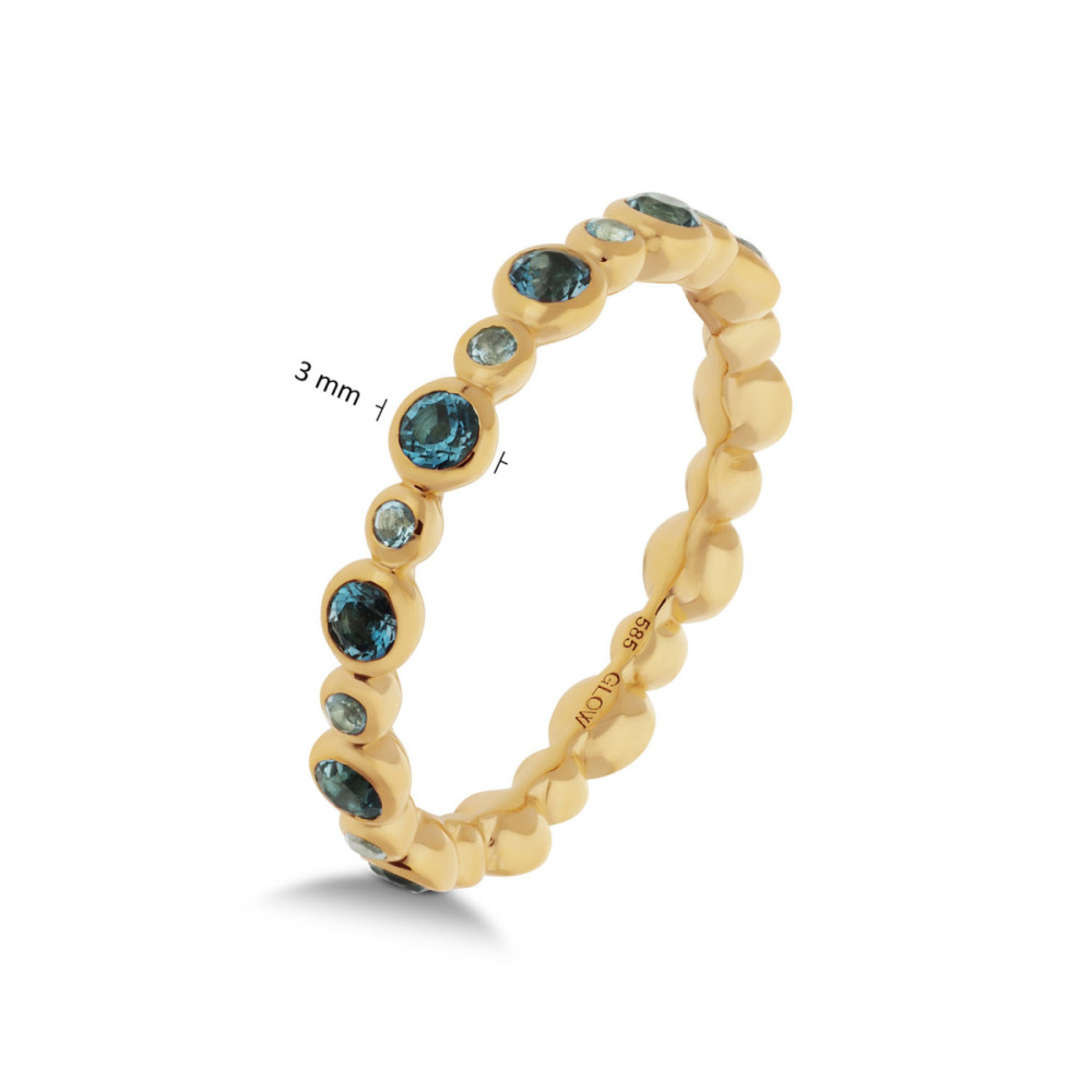 glow-2142315-schakelring-14-karaat-goud-topaas-3-mm-breedte