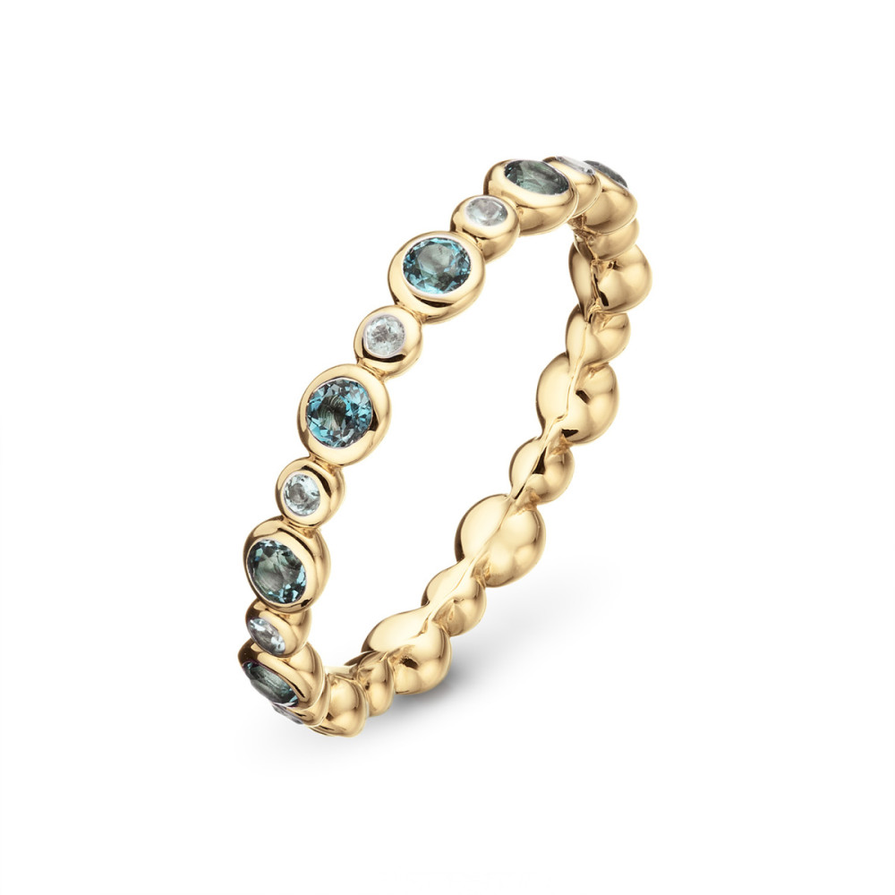 glow-2142315-schakelring-14-karaat-goud-topaas-3-mm-breedte