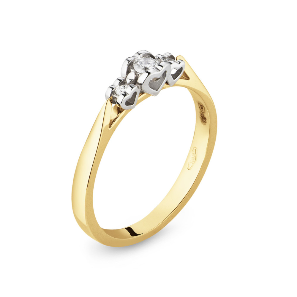 glow-2145113-verlovingsring-14-karaat-bicolor-goud-diamant-009-crt-4-mm-breedte
