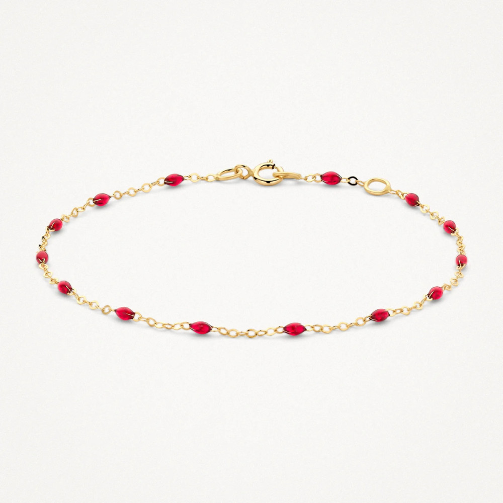 blush-2264yrr-armband-14k-goud-rode-stenen-resin-0-8-mm-breedte-lengte-16-5-18-5-cm