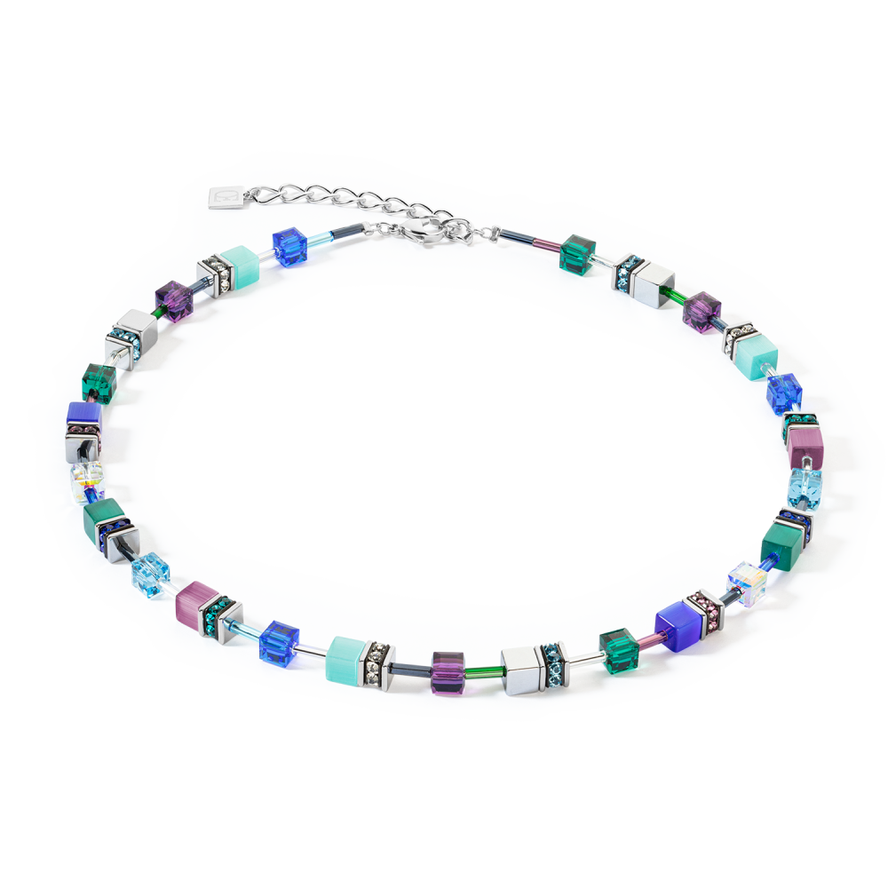 coeur-de-lion-geocube-2838-10-0608-ketting-met-hematiet-kristal-en-synthetische-steen