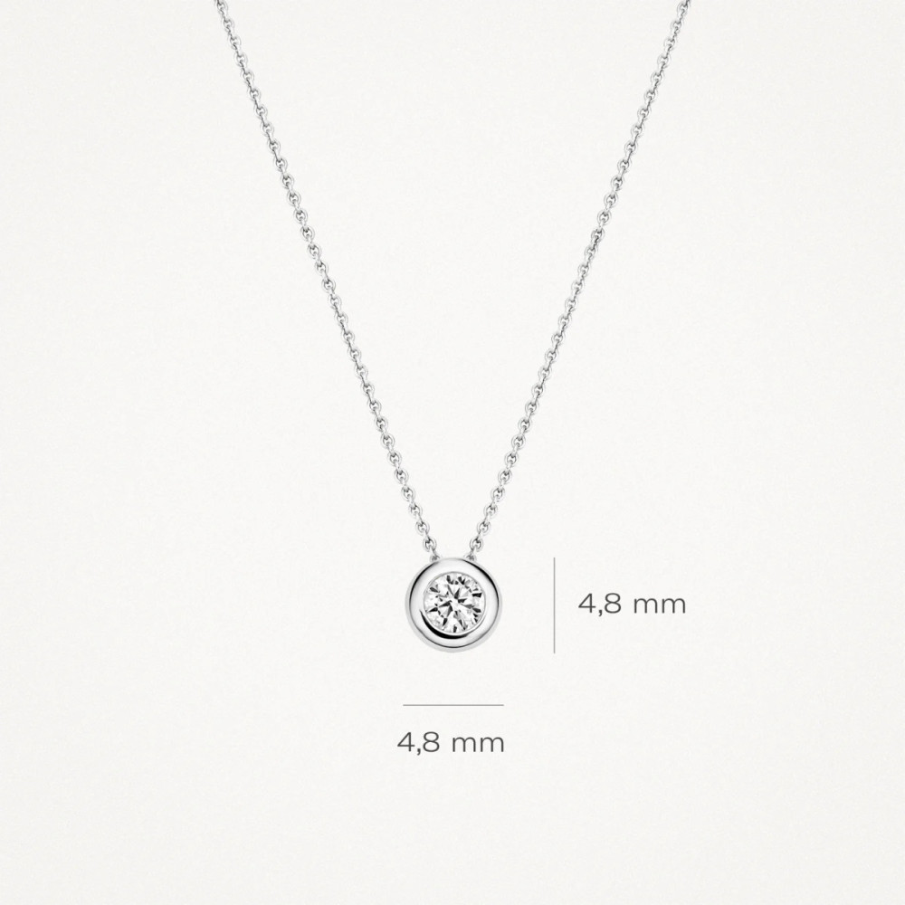 blush-3052wzi-ketting-met-hanger-witgoud-zirkonia-rond-glanzend-4-8-mm-lengte-42-cm