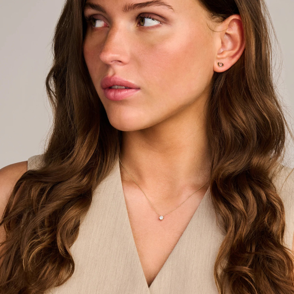 blush-3057yzi-ketting-met-hanger-goud-zirkonia-rond-4-mm-lengte-42-cm