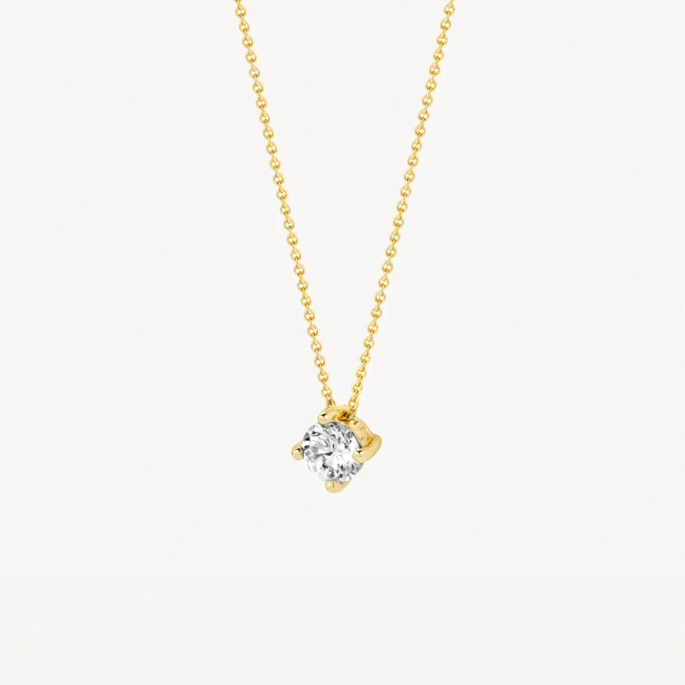 blush-3057yzi-ketting-met-hanger-goud-zirkonia-rond-4-mm-lengte-42-cm