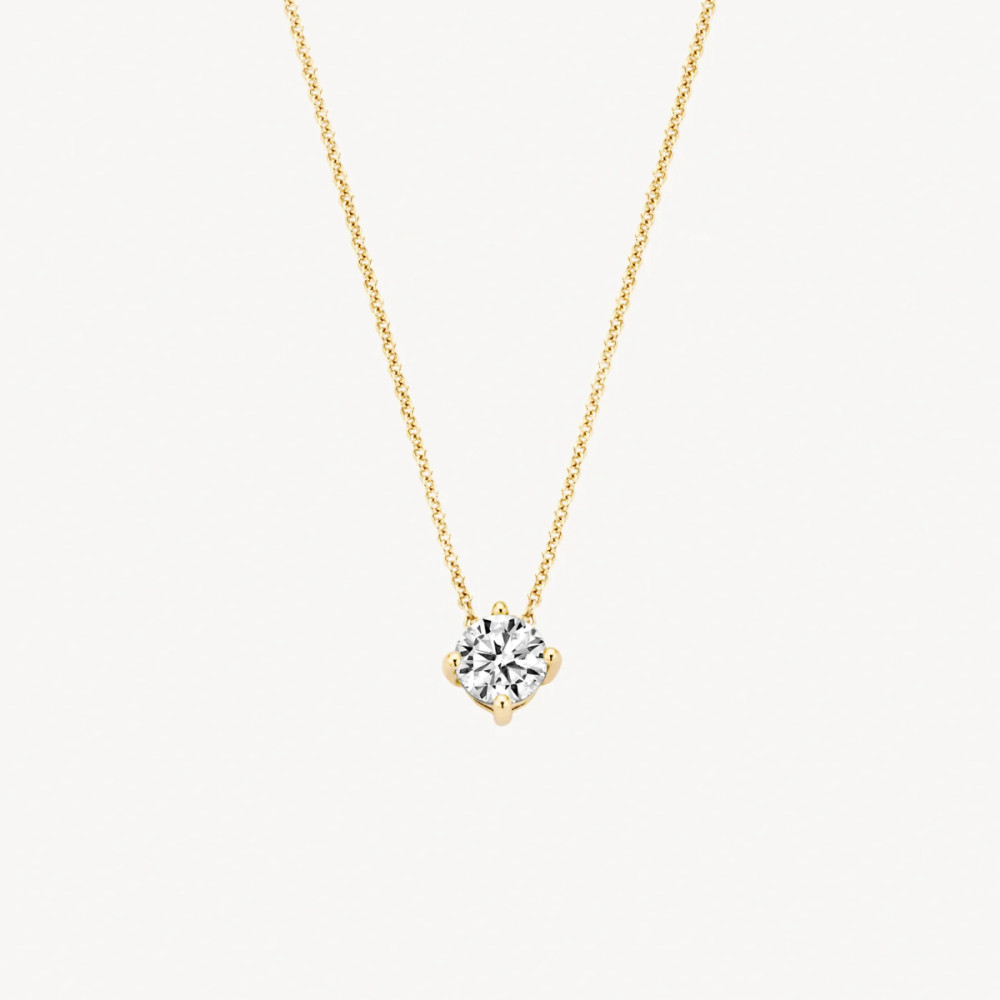 blush-3057yzi-ketting-met-hanger-goud-zirkonia-rond-4-mm-lengte-42-cm