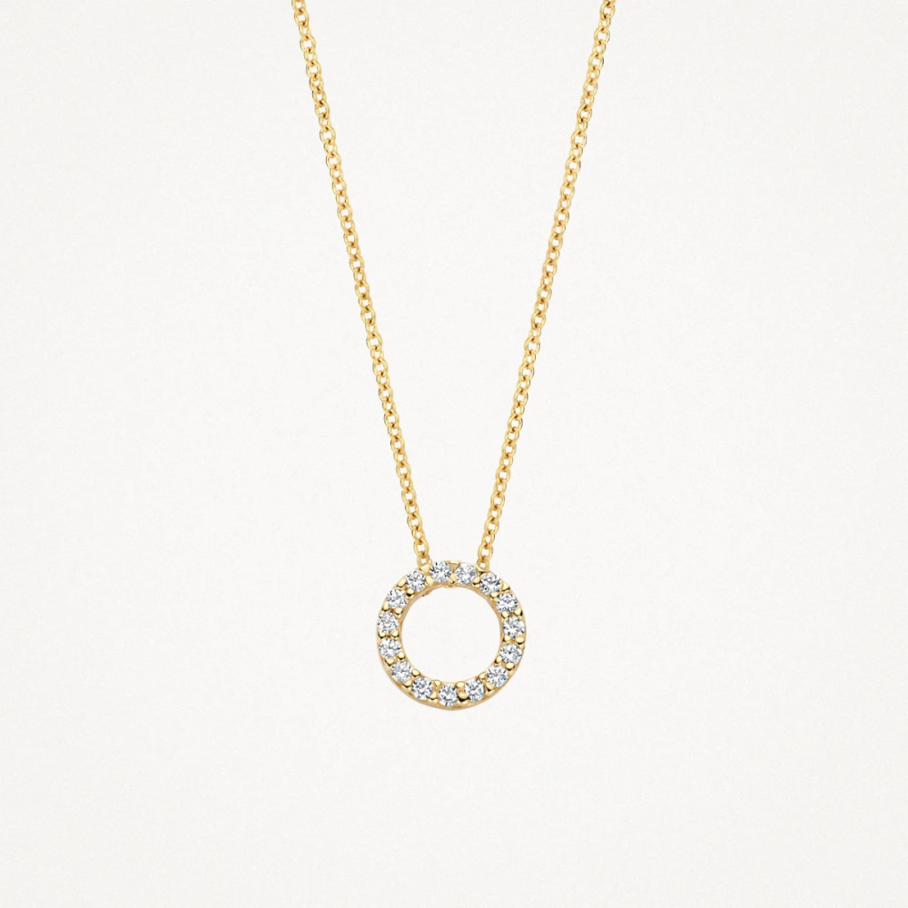 blush-3065yzi-ketting-met-hanger-goud-zirkonia-open-rondje-7-3-mm-lengte-42-cm