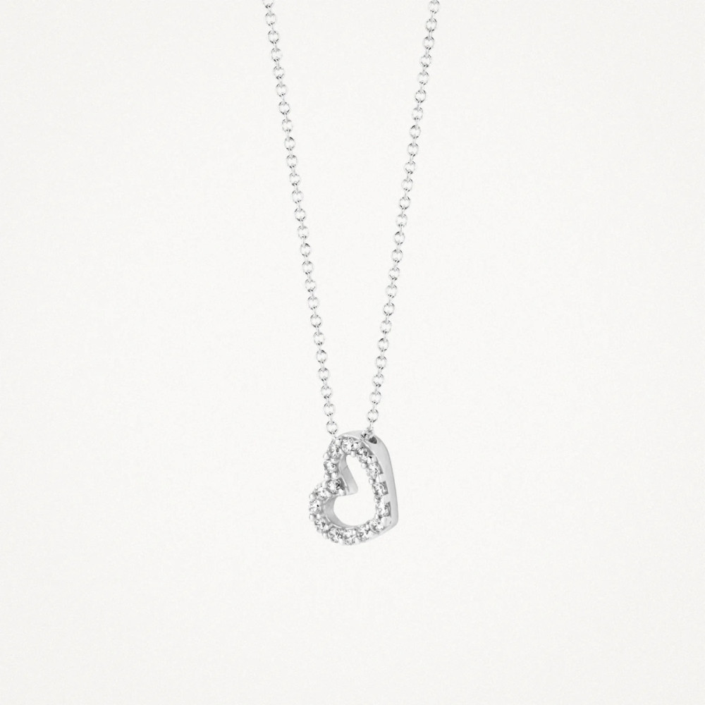 blush-3072wzi-ketting-witgoud-hart-zirkonia-hanger-6-5-mm-lengte-42-cm