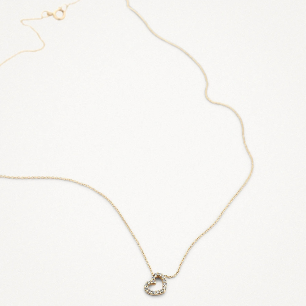 blush-3072yzi-ketting-hanger-hart-zirkonia-goud-7-mm-breed-x-7-5-mm-hoog-lengte-42-cm