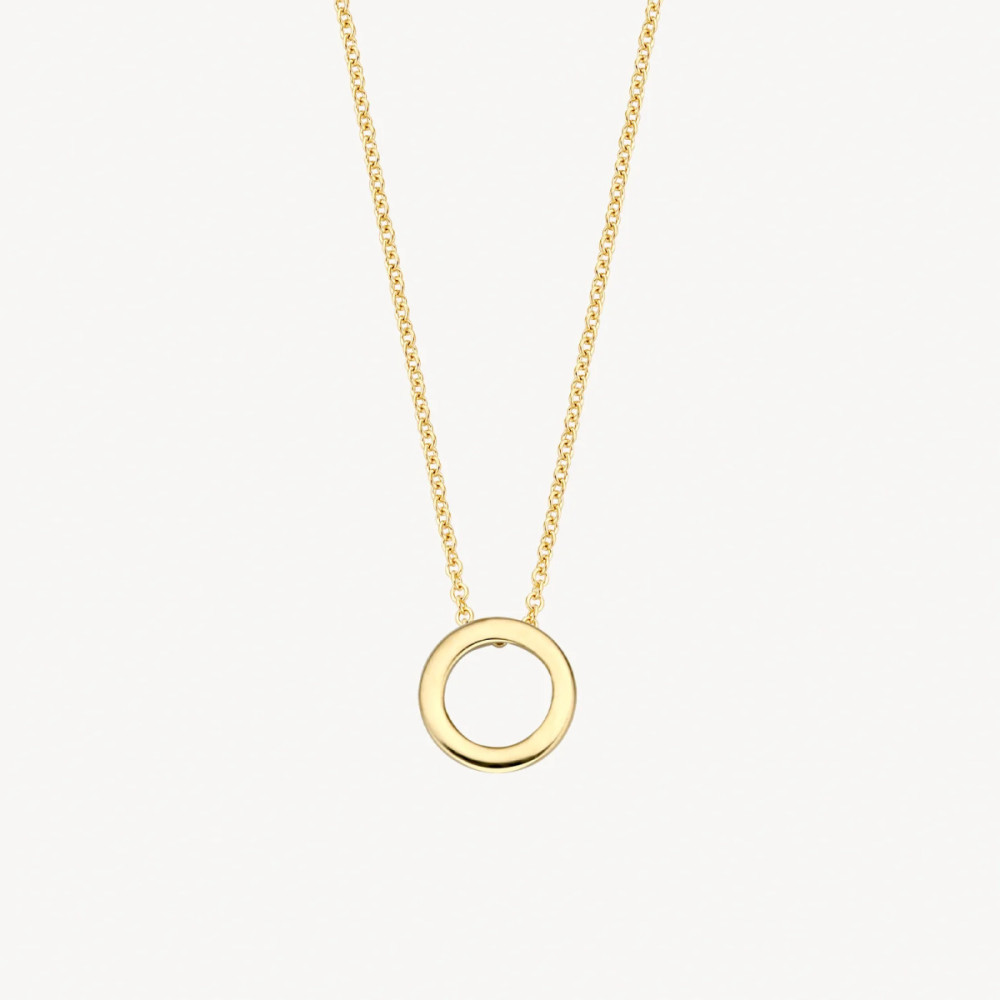 blush-3083ygo-ketting-14k-goud-ronde-hanger-7-2-mm-diameter-lengte-42-cm