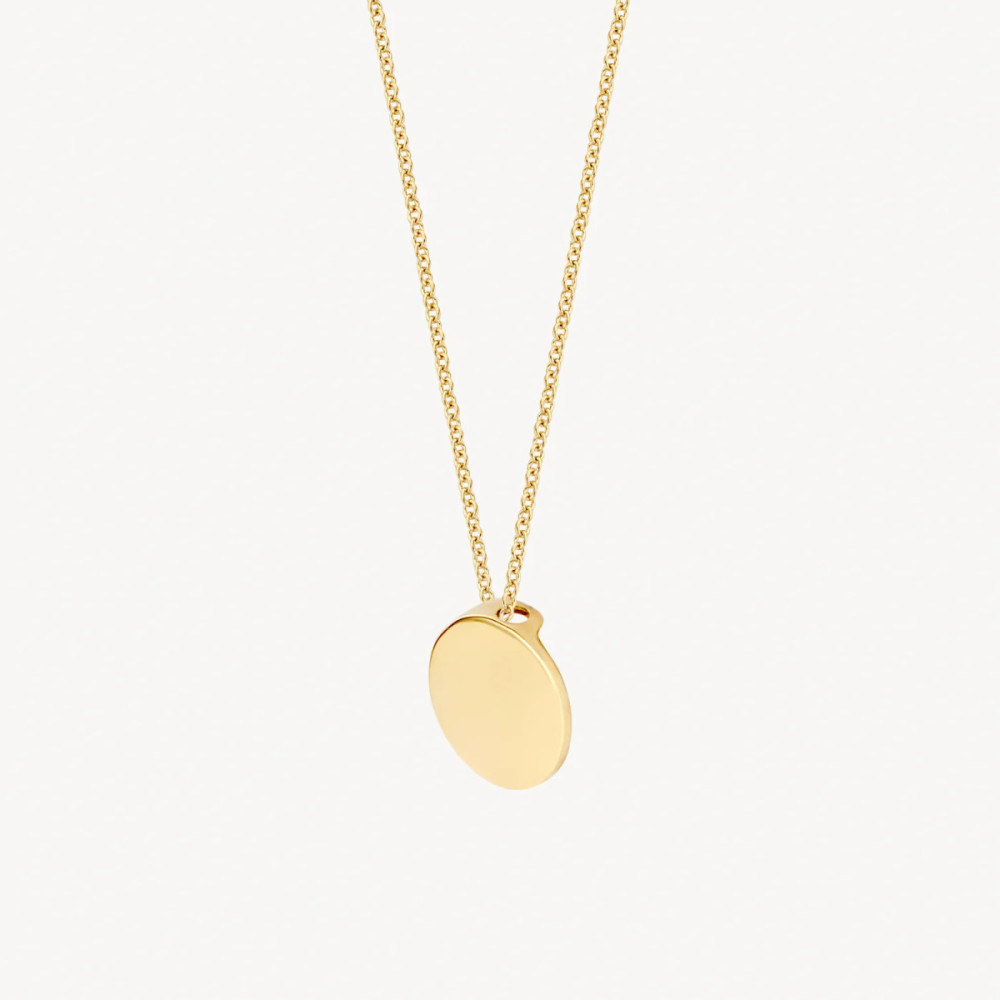 blush-3088ygo-ketting-14k-goud-ronde-hanger-8-mm-lengte-42-cm