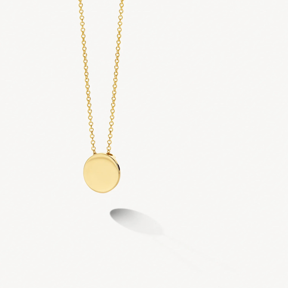 blush-3088ygo-ketting-14k-goud-ronde-hanger-8-mm-lengte-42-cm